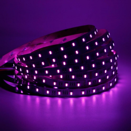 DC12V 5IN1 RGB+CCT LED Strip Light 5050 Flexible Tape Non-waterproof Indoor Lamp Home Decor