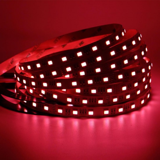 DC12V 5IN1 RGB+CCT LED Strip Light 5050 Flexible Tape Non-waterproof Indoor Lamp Home Decor