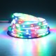 DC12V 5M Non-waterproof 3528SMD RGB LED Strip Lights US EU Power Adapter + 24 Keys Remote Control