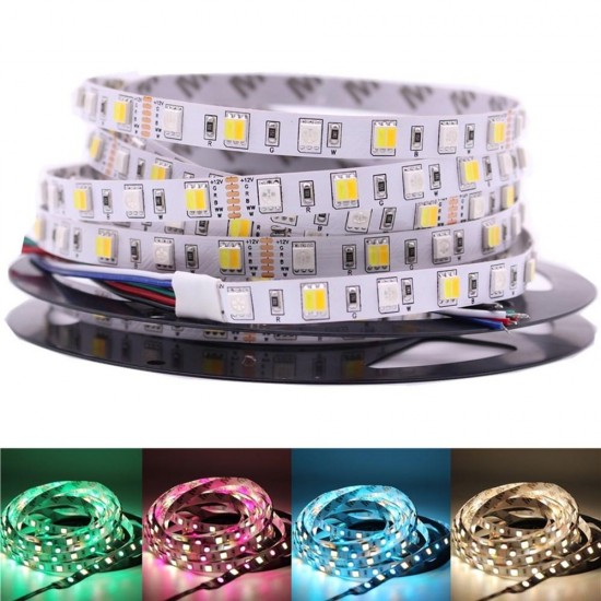 DC12V 5M RGB CCT 5050 5054 SMD LED Non-waterproof Strip String Light Holiday Home Decoration DC12V 5M RGB CCT 5050 5054 SMD LED Non-waterproof Strip String Light Holiday Home Decoration
