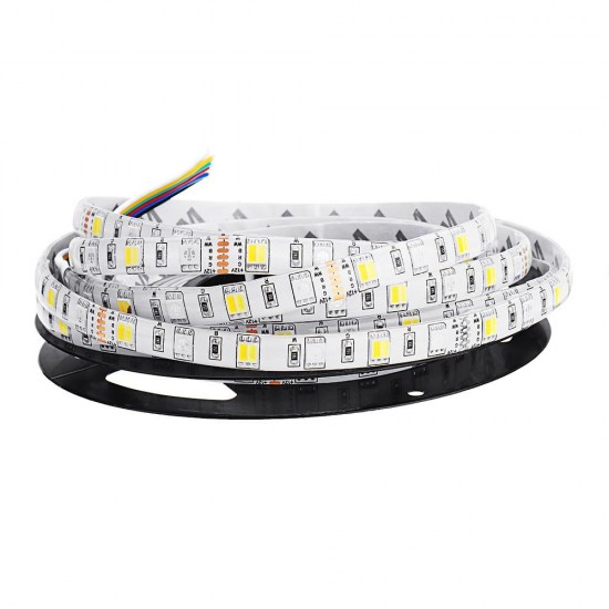 DC12V 5M RGB CCT 5050 5054 SMD Waterproof LED Strip String Light Holiday Garden Outdoor Decoration