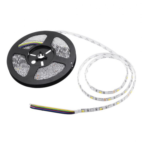 DC12V 5M RGB CCT 5050 5054 SMD Waterproof LED Strip String Light Holiday Garden Outdoor Decoration