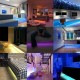 DC24V 5IN1 RGB+CCT Non-waterproof LED Strip Light 5050 Flexible Tape Indoor Lighting Home Lamp Decor