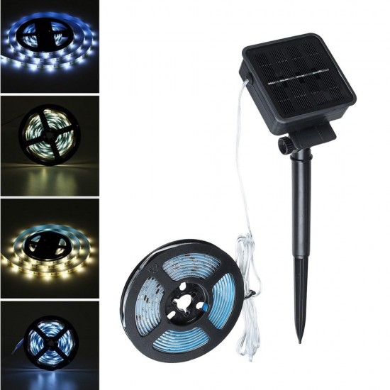 DC2V Solar Powered Waterproof LED Strip Light Outdoor Fairy Lamp for Outdoor Garden Garland Decor DC2V Solar Powered Waterproof LED Strip Light Outdoor Fairy Lamp for Outdoor Garden Garland Decor