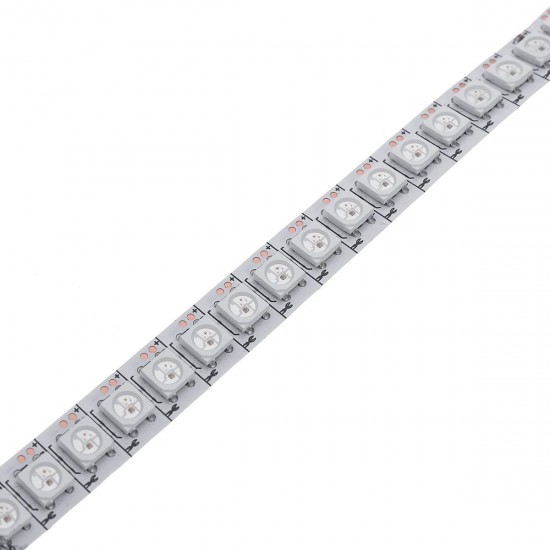 DC5V 1M 144LED WS2812B 5050SMD Built-In IC IP20 RGB LED Strip Light for Indoor KTV Hotel Bar Home DC5V 1M 144LED WS2812B 5050SMD Built-In IC IP20 RGB LED Strip Light for Indoor KTV Hotel Bar Home