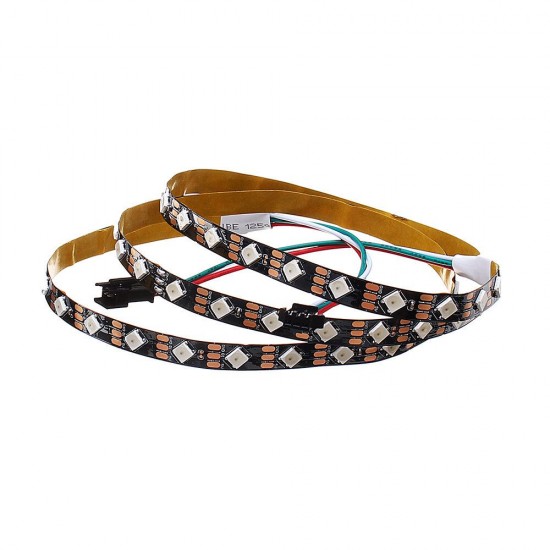 DC5V 1M 2M 12W 24W WS2812 IC SMD5050 Module Bead Tilt 45° Non-waterproof RGB LED Strip Light DC5V 1M 2M 12W 24W WS2812 IC SMD5050 Module Bead Tilt 45° Non-waterproof RGB LED Strip Light