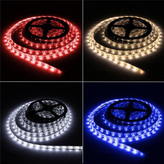 DC5V 2M Pure White Warm White Red Blue 2835 SMD Waterproof USB LED Strip Backlight for Home