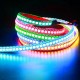 DC5V 2M WS2812B 144LED/M 12MM Width IP20 White/Black Board Individual Addressable RGB LED Strip Light