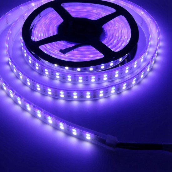 Double Row RGBW Waterproof 5050 5M Black White PCB 600LED Tape Strip Light DC12V With Silicone Tube for Outdoor Courtyard Double Row RGBW Waterproof 5050 5M Black White PCB 600LED Tape Strip Light DC12V With Silicone Tube for Outdoor Courtyard