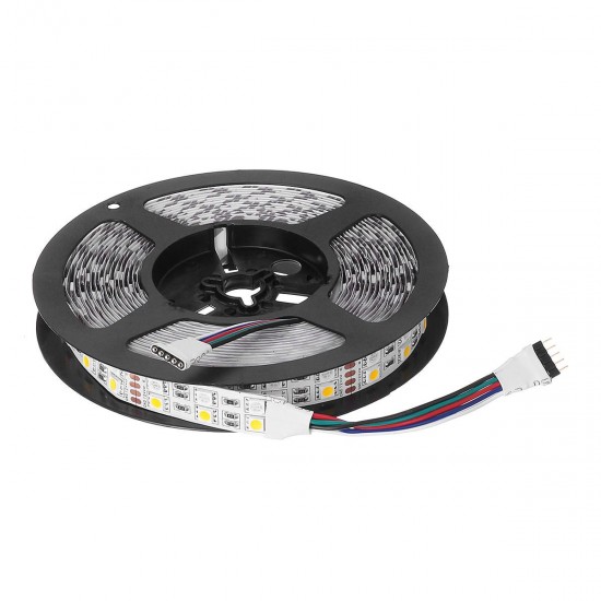 Double Rows Flexible Non-waterproof SMD5050 RGB+WW 5M 600LED Strip Light for Indoor Living Room Home Decoration DC12V Double Rows Flexible Non-waterproof SMD5050 RGB+WW 5M 600LED Strip Light for Indoor Living Room Home Decoration DC12V