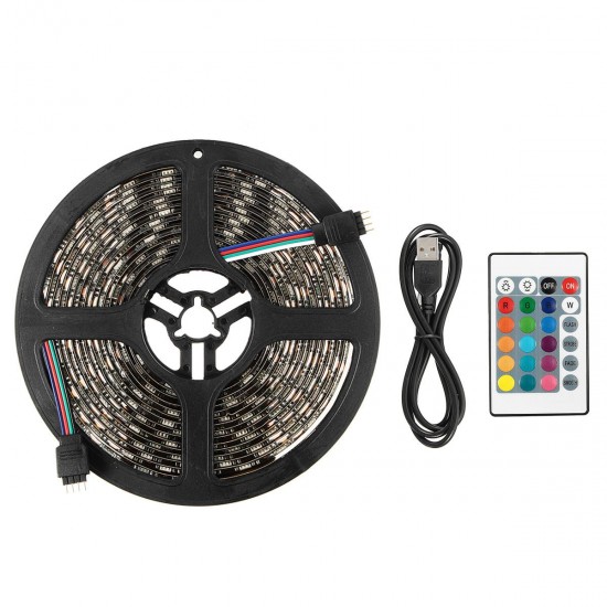 USB Power Supply 2.5M/3M/3.5M/4M/4.5M/5M LED Strip Light Set for Computer Table Desk TV USB Power Supply 2.5M/3M/3.5M/4M/4.5M/5M LED Strip Light Set for Computer Table Desk TV