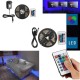 USB Power Supply 2.5M/3M/3.5M/4M/4.5M/5M LED Strip Light Set for Computer Table Desk TV