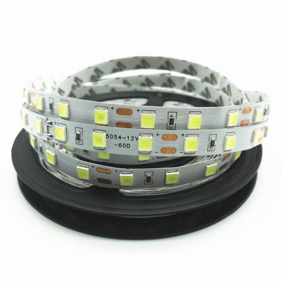 ZX 5M 5054 SMD 300LEDs Tape Flexible Strip Light Not Waterproof Indoor Use Lighting DC12V