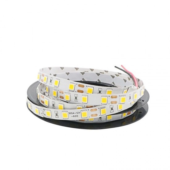 ZX 5M 5054 SMD 300LEDs Tape Flexible Strip Light Not Waterproof Indoor Use Lighting DC12V