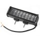 108W 9 Inch RGB LED Work Light Bar Driving Fog Lamp 10-32V For 4WD SUV Truck UTE Offroad ATV