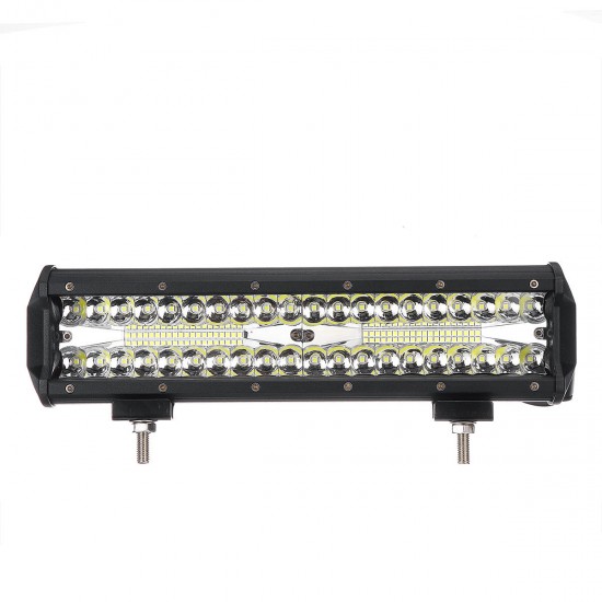 12Inch 400W 80LED Work Light Bar Combo Beam Driving Lamp 6000K White 9-32V For Off Road Vehicle Boat Trailer