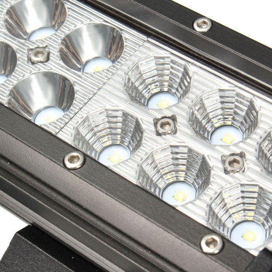 12Inch 72W LED Work Light Bar Spot Flood Combo Beam 6000K for Off Road 4X4 ATV 4WD UTE 12Inch 72W LED Work Light Bar Spot Flood Combo Beam 6000K for Off Road 4X4 ATV 4WD UTE