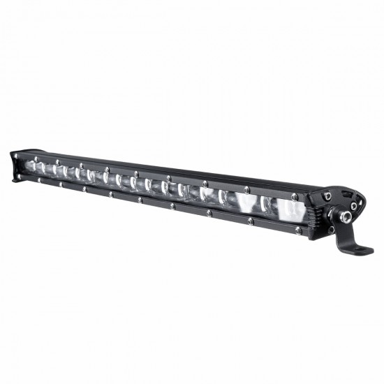 13 Inch 120W 6D Single ROW LED Work Light Bar SpotLight Car Truck Driving Lamp