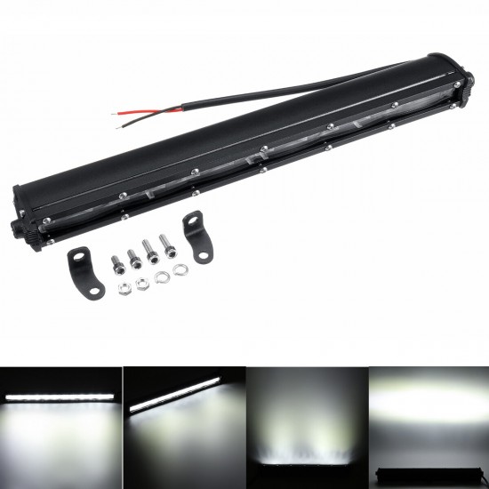 13 Inch 120W 6D Single ROW LED Work Light Bar SpotLight Car Truck Driving Lamp 13 Inch 120W 6D Single ROW LED Work Light Bar SpotLight Car Truck Driving Lamp