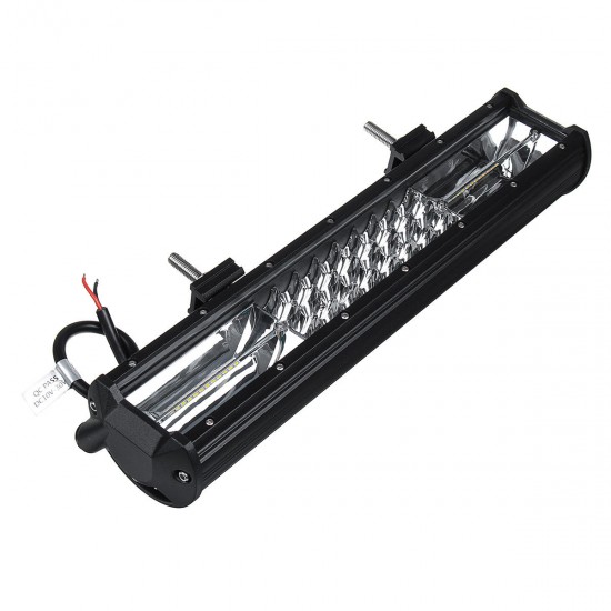 14.5Inch 216W LED Work Light Bar Strobe Flash Lamp Waterproof Dual Color White+Amber 10-30V for Offroad SUV Truck Trailer 14.5Inch 216W LED Work Light Bar Strobe Flash Lamp Waterproof Dual Color White+Amber 10-30V for Offroad SUV Truck Trailer