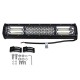 14.5Inch 216W LED Work Light Bar Strobe Flash Lamp Waterproof Dual Color White+Amber 10-30V for Offroad SUV Truck Trailer