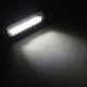 18W 1300LM LED Work Light Bar Flush Mount Dual Color Driving Lamp Turn Signal for Jeep SUV Offroad