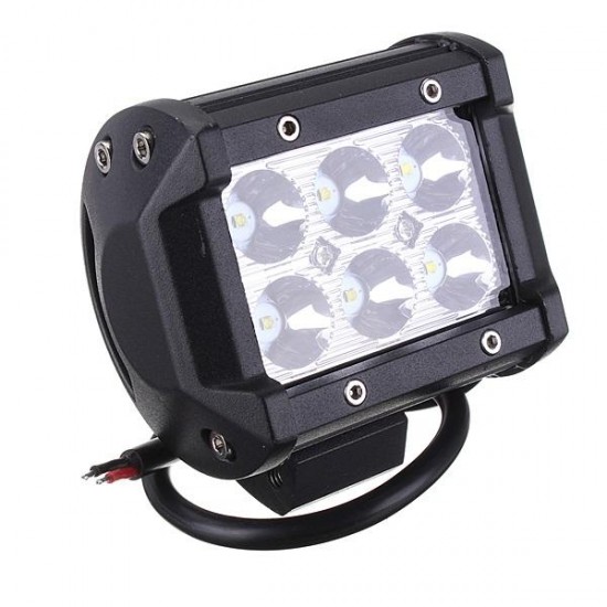 18W Car 6LED Flood Light Spot Lamp Work Light Bright White 18W Car 6LED Flood Light Spot Lamp Work Light Bright White