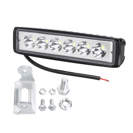 18W Car LED Spot Work Light Fog Lamp 6000K White IP65 Waterproof For 12/24V Off-road Truck ATV Boat Truck 18W Car LED Spot Work Light Fog Lamp 6000K White IP65 Waterproof For 12/24V Off-road Truck ATV Boat Truck