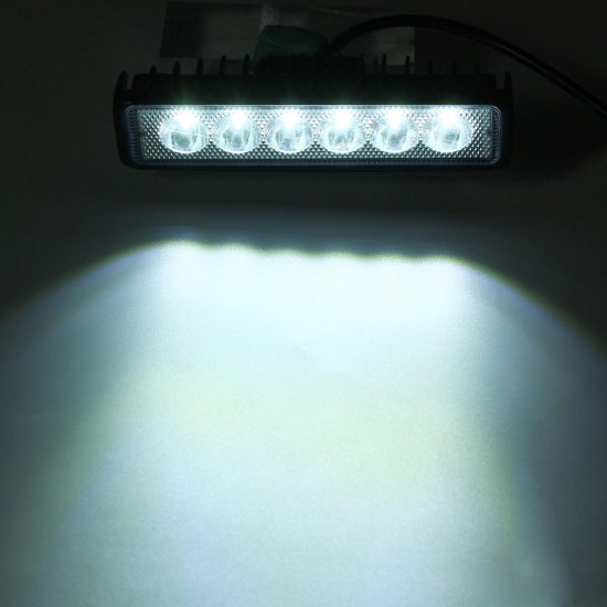 18W Car LED Spot Work Light Fog Lamp 6000K White IP65 Waterproof For 12/24V Off-road Truck ATV Boat Truck 18W Car LED Spot Work Light Fog Lamp 6000K White IP65 Waterproof For 12/24V Off-road Truck ATV Boat Truck