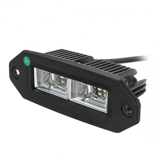 1pcs 40W IP67 6000K White Flush Mount LED Flood Work Light for Jeep Off-Road SUV ATV Pickup 1pcs 40W IP67 6000K White Flush Mount LED Flood Work Light for Jeep Off-Road SUV ATV Pickup