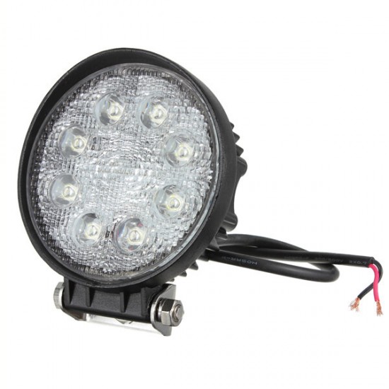 24W 8LED Spot work Lamp Light Off Roads For Trailer Off Road Boat 24W 8LED Spot work Lamp Light Off Roads For Trailer Off Road Boat