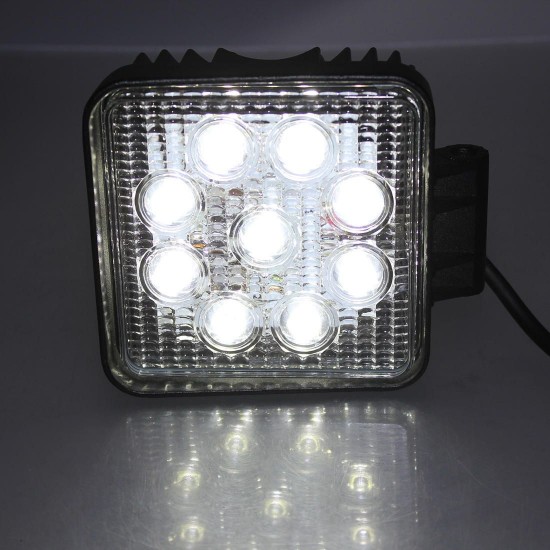 27W 9 LED White Work Spot Pencil Off Road Lamp Light Truck 4WD 4x4 27W 9 LED White Work Spot Pencil Off Road Lamp Light Truck 4WD 4x4