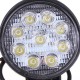 27W Car 9LED Round Work Light Bright Lamp White For Camp Truck ATV 27W Car 9LED Round Work Light Bright Lamp White For Camp Truck ATV