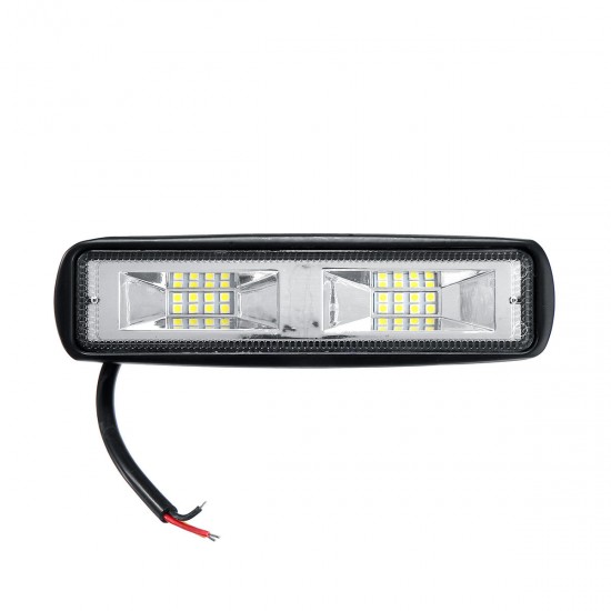 2Inch 48W 16LED Work Light Bar Spotbeam Driving Fog Lamp White 12/24V for Off Road Vehicle SUV ATV 2Inch 48W 16LED Work Light Bar Spotbeam Driving Fog Lamp White 12/24V for Off Road Vehicle SUV ATV