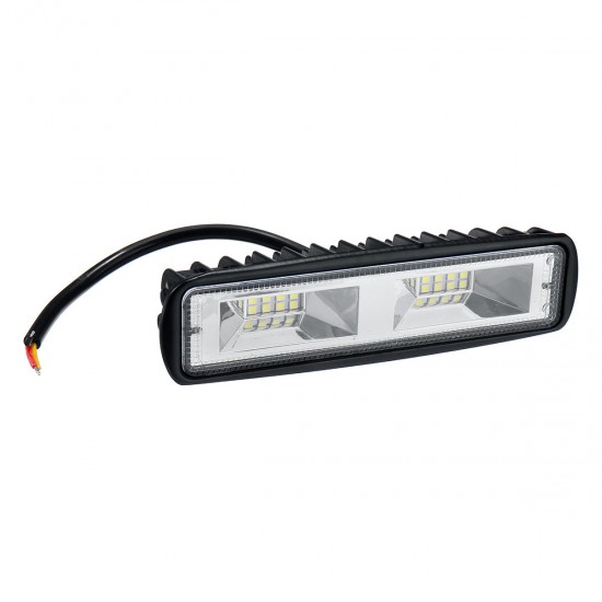 2Inch 48W 16LED Work Light Bar Spotbeam Driving Fog Lamp White 12/24V for Off Road Vehicle SUV ATV 2Inch 48W 16LED Work Light Bar Spotbeam Driving Fog Lamp White 12/24V for Off Road Vehicle SUV ATV