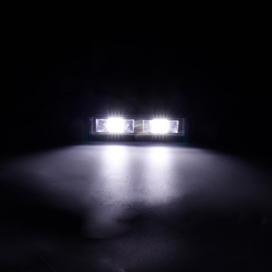 2Inch 48W 16LED Work Light Bar Spotbeam Driving Fog Lamp White 12/24V for Off Road Vehicle SUV ATV