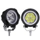 3 Inch 60W LED Work Light Car Circle Headlights Fog Lights Off-Road Vehicle IP67 6000K