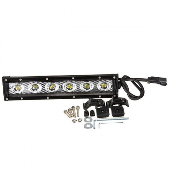 30W Spot LED Light Bar Work Lamp Off Road Trailer 4WD 12/24V