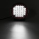 32LED 9 Inch Red Round Work Lamp Light Flood Cover For Car Offroad SUV 4WD 32LED 9 Inch Red Round Work Lamp Light Flood Cover For Car Offroad SUV 4WD