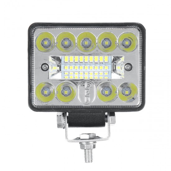 3Inch 54W LED Work Light Spot Flood Combo Beam 6000K White for 9-30V SUV Truck