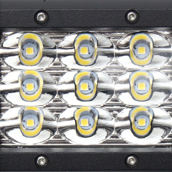4 Inch LED Spot/Flood Beam Work Light Bar DC10-30V 27W 2295LM 6000K for Off Road Vehicle Truck Boat 4 Inch LED Spot/Flood Beam Work Light Bar DC10-30V 27W 2295LM 6000K for Off Road Vehicle Truck Boat