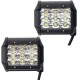 4 Inch LED Spot/Flood Beam Work Light Bar DC10-30V 27W 2295LM 6000K for Off Road Vehicle Truck Boat 4 Inch LED Spot/Flood Beam Work Light Bar DC10-30V 27W 2295LM 6000K for Off Road Vehicle Truck Boat