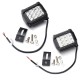 4 Inch LED Spot/Flood Beam Work Light Bar DC10-30V 27W 2295LM 6000K for Off Road Vehicle Truck Boat 4 Inch LED Spot/Flood Beam Work Light Bar DC10-30V 27W 2295LM 6000K for Off Road Vehicle Truck Boat