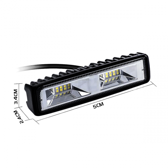 48W 16LED?Work Light Bar Waterproof 6000K Universal 9-36V For Car Home 48W 16LED?Work Light Bar Waterproof 6000K Universal 9-36V For Car Home