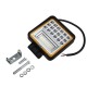 48W 42LED Car Work Light Combo Beam Lamp DRL Amber Angel Eye Light for Offroad