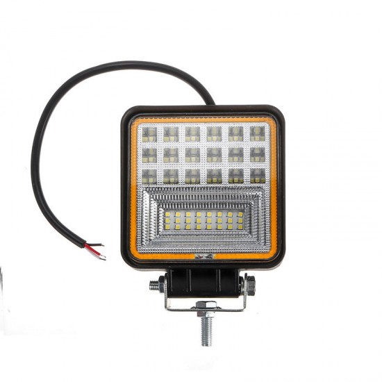 48W 42LED Car Work Light Combo Beam Lamp DRL Amber Angel Eye Light for Offroad 48W 42LED Car Work Light Combo Beam Lamp DRL Amber Angel Eye Light for Offroad