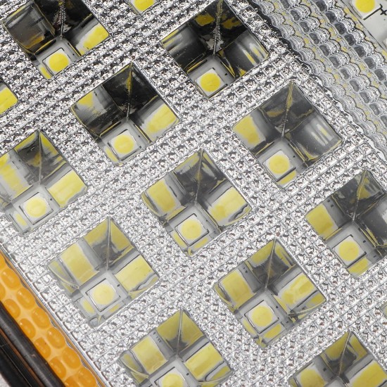48W 42LED Car Work Light Combo Beam Lamp DRL Amber Angel Eye Light for Offroad 48W 42LED Car Work Light Combo Beam Lamp DRL Amber Angel Eye Light for Offroad