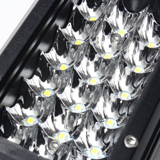 5 pouces 36W LED barre lumineuse de travail faisceau de tache IP67 10-30V Super blanc 2 pièces pour bateau de camion Jeep hors route