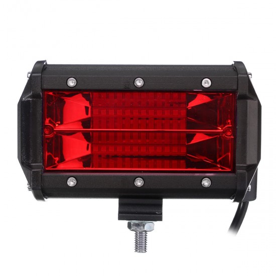 5Inch 48W 24 LED Work Light Bar Flood Beam Lamp for Car SUV Boat Driving Offroad ATV