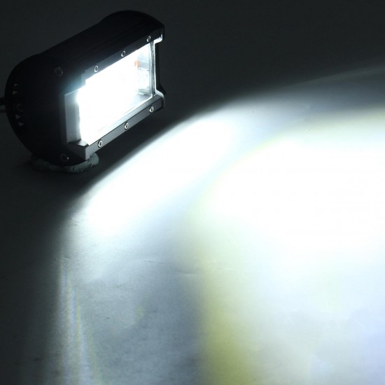 5Inch Flood LED Work Light Bar 72W 1300LM 6000K White for Off-Road Tractor 4WD SUV 5Inch Flood LED Work Light Bar 72W 1300LM 6000K White for Off-Road Tractor 4WD SUV